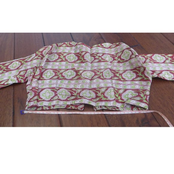 block print style sari - Picture 2 of 4